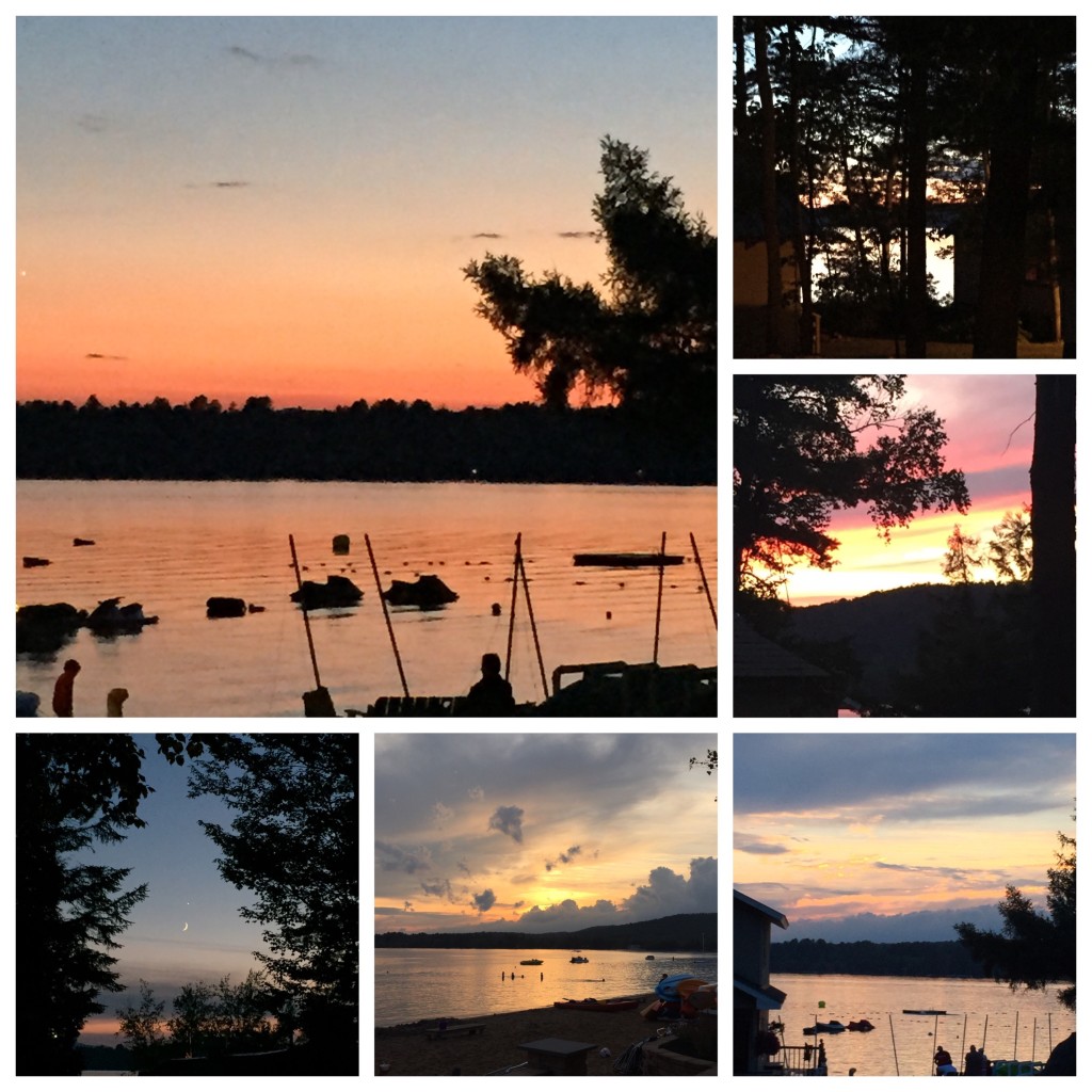 A few of the amazing sunset views from the week...