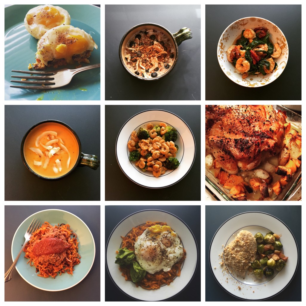 A few of my Whole30 kitchen adventures...