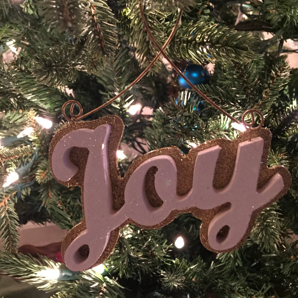 A joyful addition to the tree this year...