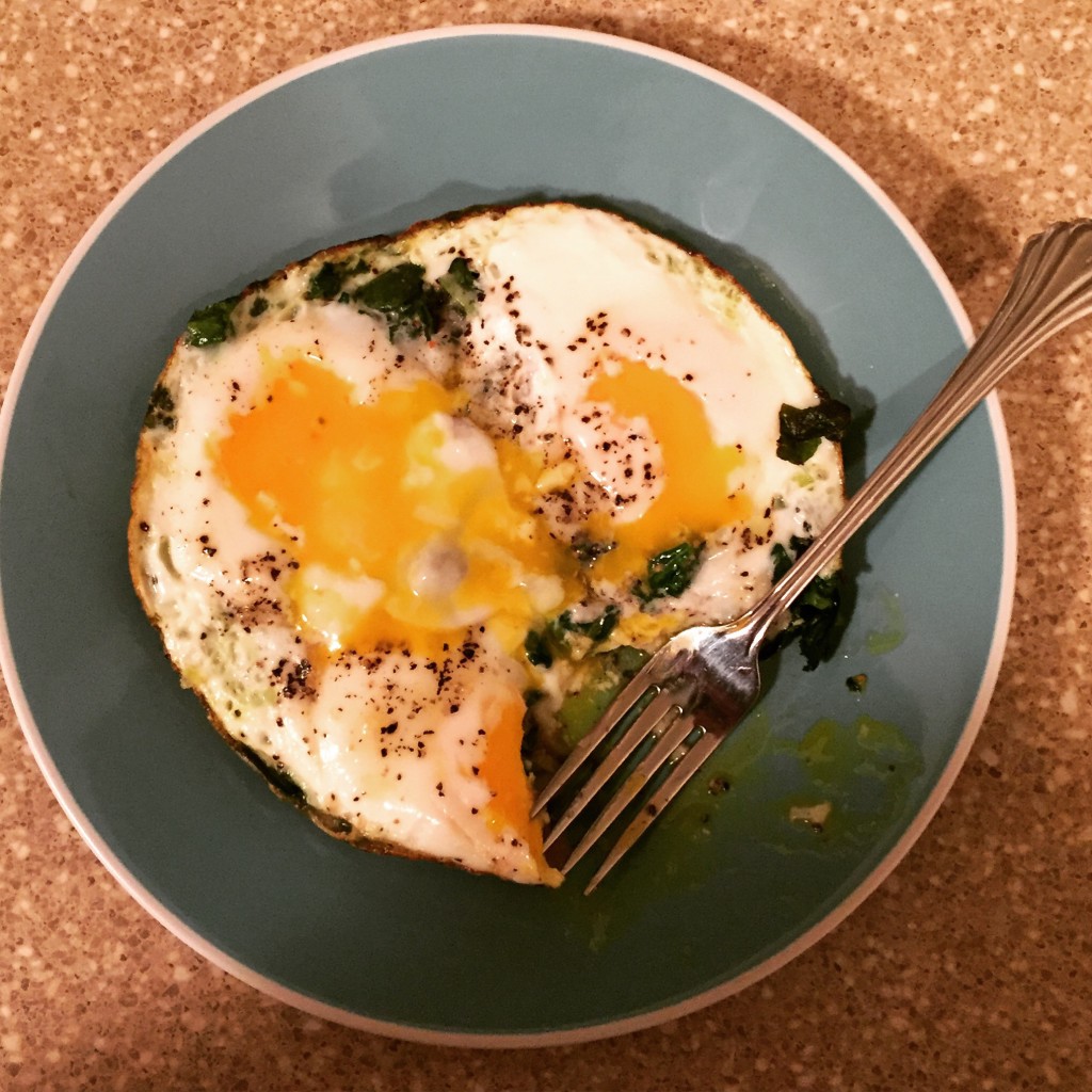 Spinach Eggs