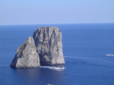 Off the coast of Capri - June 2005